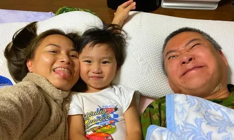 Quỳnh Trần JP hiếm hoi khoe ảnh gia đình hạnh phúc, biểu cảm của chồng YouTuber gây chú ý